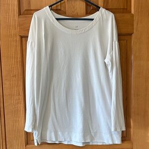 J. Jill White Long Sleeve Tunic